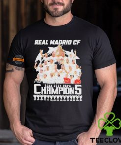 Real Madrid 2024 UEFA Champions League Winner T Shirt