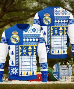 Real Madrid 3D Ugly Christmas Sweater