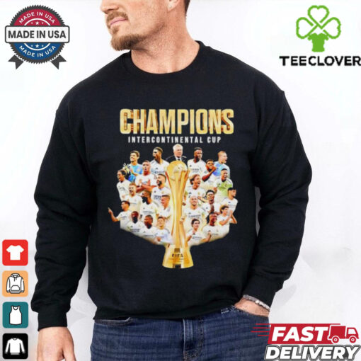 Real Madrid 9X FIFA Intercontinental Cup Champions shirt