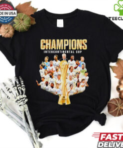 Real Madrid 9X FIFA Intercontinental Cup Champions shirt
