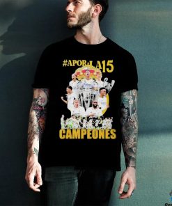 Real Madrid Apor La15 Campeones Shirt