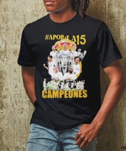 Real Madrid Apor La15 Campeones Shirt