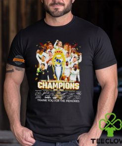 Real Madrid CF Football club 2023 2024 UEFA Champions thank you for the memories shirt