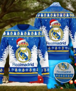 Real Madrid Christmas 3D Sweater