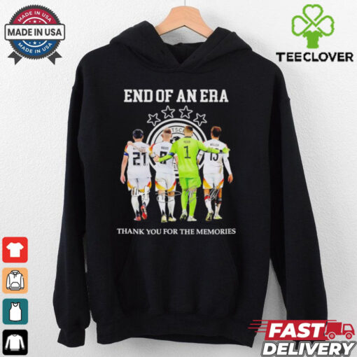 Real Madrid end of an era thank you for the memories signatures shirt