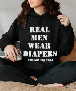 Real Men Wear Diapers Trump 2024 Shirt