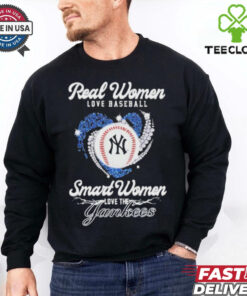 Real Women Love Baseball New York Yankees 2024 T Shirt