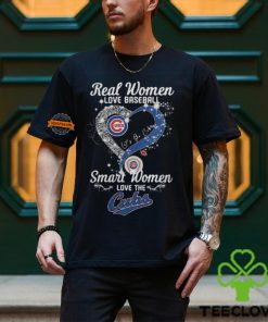 Real Women Love Baseball Smart Women Love The Chicago Cubs Let’s Go Cubs 2024 Shirts