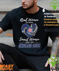 Real Women Love Baseball Smart Women Love The Chicago Cubs Shirt