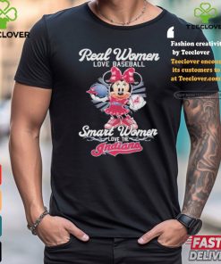 Real Women Love Baseball Smart Women Love The Cleveland Guardians x Mickey Mouse T Shirt