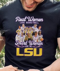 Real Women Love Baseball Smart Women Love The LSU T Shirt