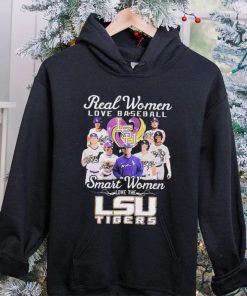 Real Women Love Baseball Smart Women Love The Lsu Tigers Signatures Shirt
