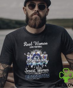 Real Women Love Baseball Smart Women Love The New Dallas Cowboys 2024 Shirt