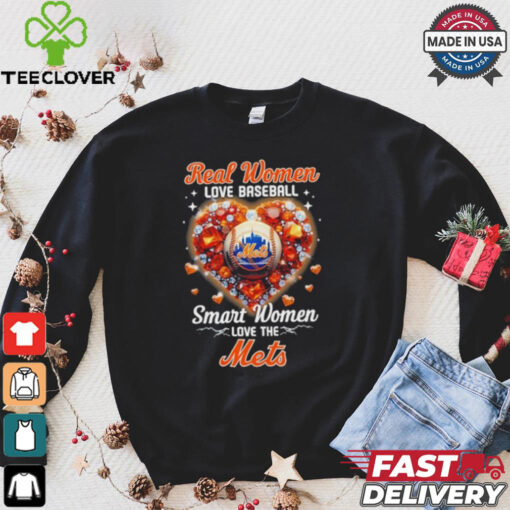 Real Women Love Baseball Smart Women Love The New York Mets X Vintage Diamonds Shirt