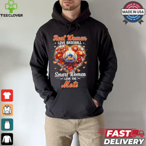 Real Women Love Baseball Smart Women Love The New York Mets X Vintage Diamonds Shirt