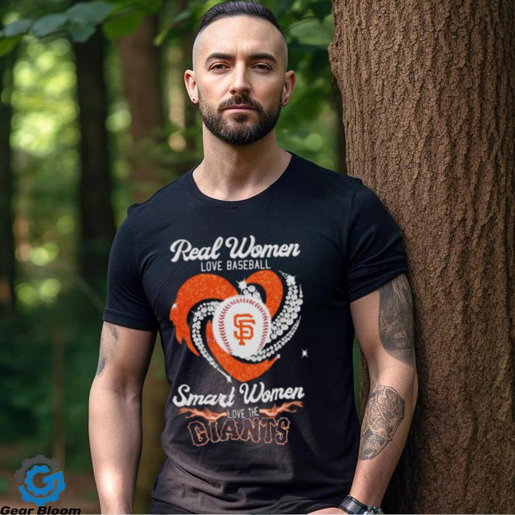 Real Women Love Baseball Smart Women Love The San Francisco Giants Diamond Heart 2023 Shirt Real Women Love Baseball Smart Women Love The San Francisco Giants Diamond Heart 2023 Shirt