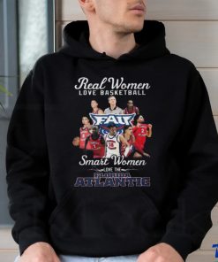 Real Women Love Basketball Smart Women Love The Florida Atlantic T Shirt