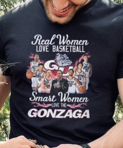 Real Women Love Basketball Smart Women Love The Gonzaga Shirt