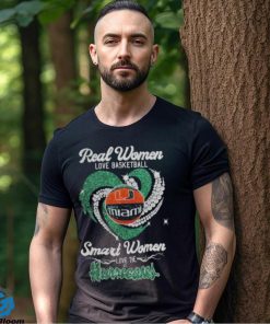 Real Women Love Basketball Smart Women Love The Hurricanes 2023 Shirt