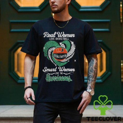 Real Women Love Basketball Smart Women Love The Hurricanes 2023 Shirt