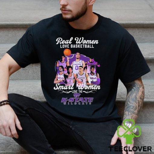 Real Women Love Basketball Smart Women Love The K State Wildcats 2023 Shirt