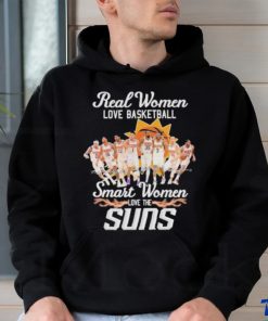 Real Women Love Basketball Smart Women Love The Suns Signature Shirt