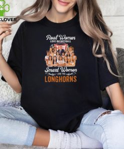 Real Women Love Basketball Smart Women Love The Texas Longhorns Women�s Basketball 2024 Shirts