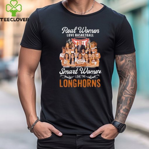 Real Women Love Basketball Smart Women Love The Texas Longhorns Women�s Basketball 2024 Shirts