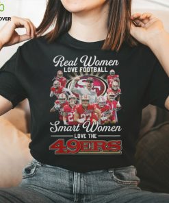 Real Women Love Football 2 Smart Women Love The 49Ers Shirt