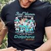 Real Women Love Football Smart Women Dolphins Miami Shirt