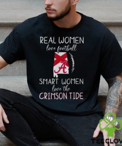 Real Women Love Football Smart Women Love The Alabama Crimson Tide 2023 shirt