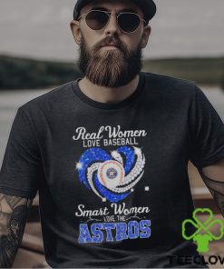 Real Women Love Football Smart Women Love The Astros 2023 Shirt