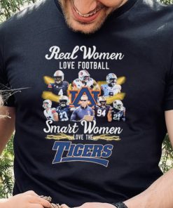 Real Women Love Football Smart Women Love The Auburn Tigers College Shirt