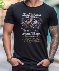 Real Women Love Football Smart Women Love The Baltimore Ravens Shirts