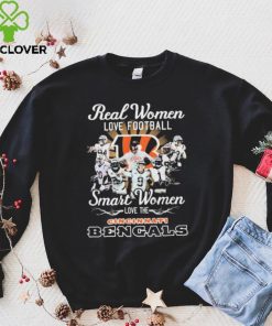 Real Women Love Football Smart Women Love The Cincinnati Bengals Shirt