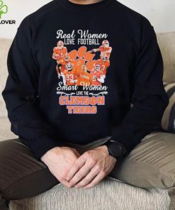 Real Women Love Football Smart Women Love The Clemson Tigers Shirt