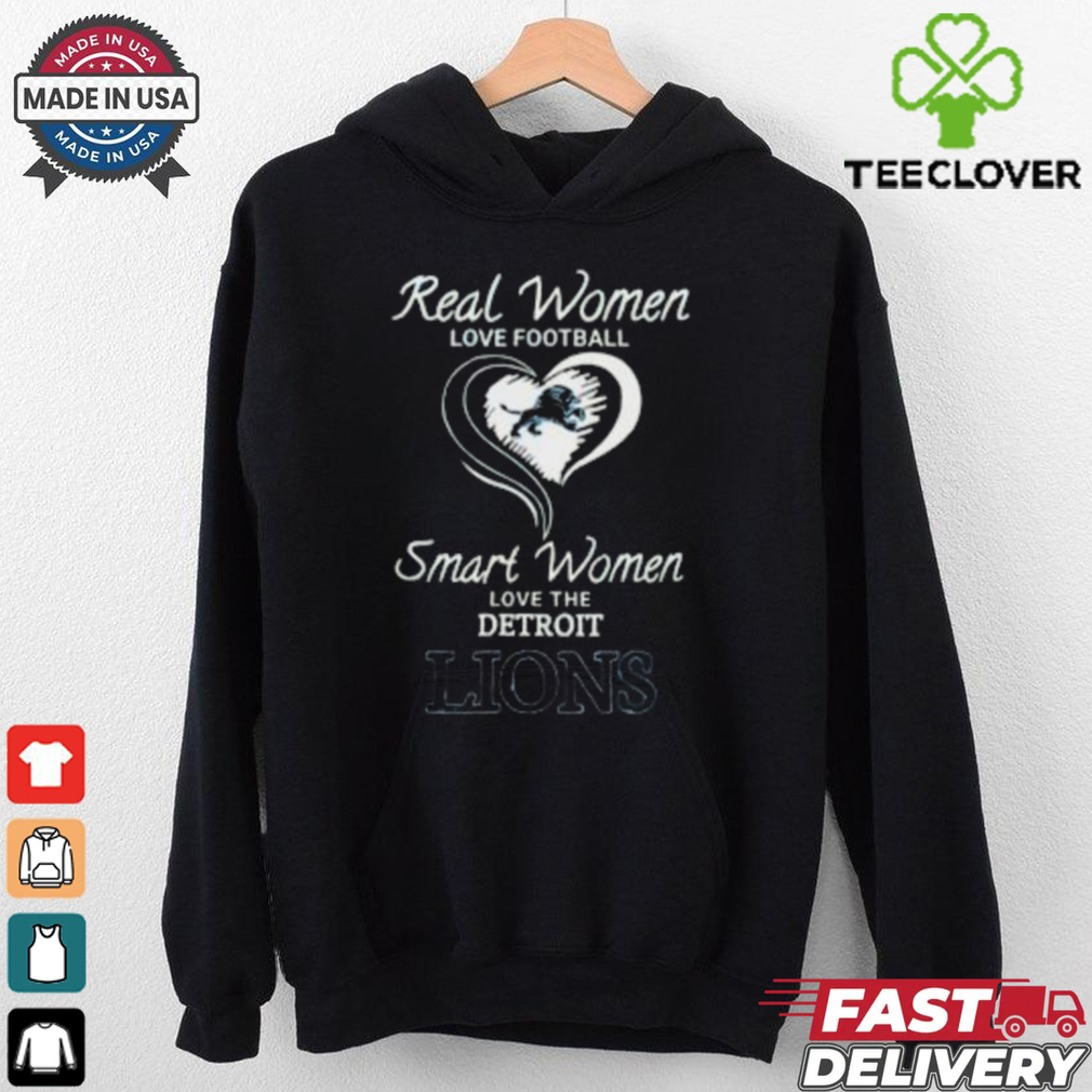 Real Women Love Football Smart Women Love The Detroit Lions 2024 T Shirt Real Women Love Football Smart Women Love The Detroit Lions 2024 T Shirt