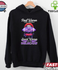 Real Women Love Football Smart Women Love The K State Wildcats X Lips Football Shirt