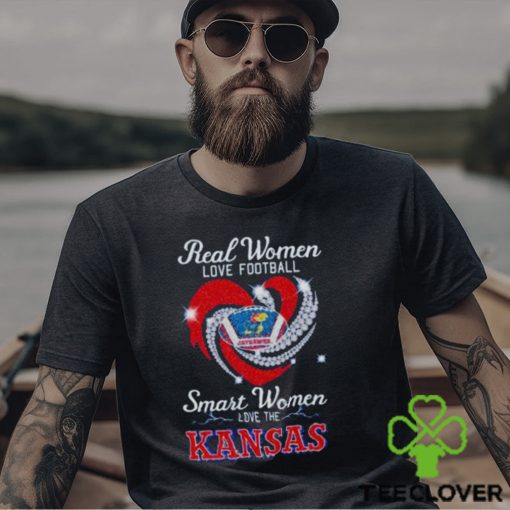 Real Women Love Football Smart Women Love The Kansas 2023 Shirt