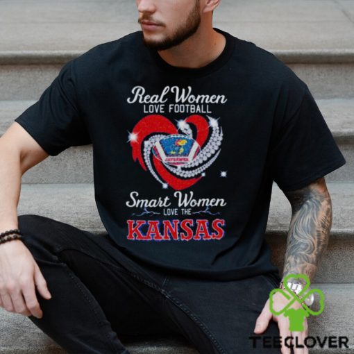 Real Women Love Football Smart Women Love The Kansas 2023 Shirt