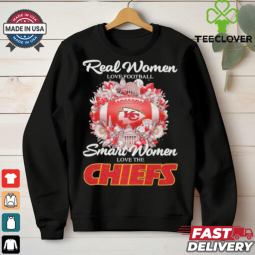 Real Women Love Football Smart Women Love The Kansas City Chiefs 2025 Shirt