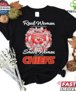 Real Women Love Football Smart Women Love The Kansas City Chiefs Shirt