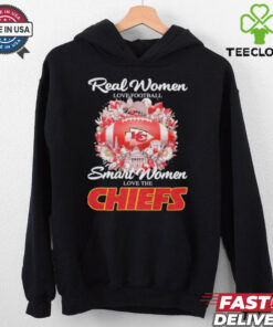 Real Women Love Football Smart Women Love The Kansas City Chiefs Shirt