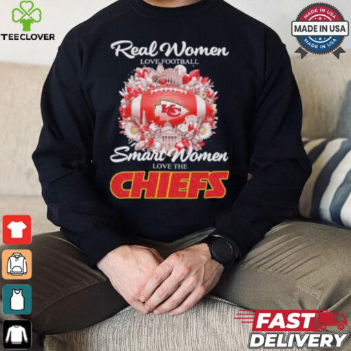 Real Women Love Football Smart Women Love The Kansas City Chiefs X Vintage Diamonds Shirt