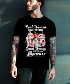 Real Women Love Football Smart Women Love The Louisville Cardinals Shirt