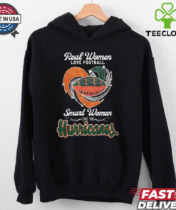 Real Women Love Football Smart Women Love The Miami Hurricanes 2024 Shirt 2 Real Women Love Football Smart Women Love The Miami Hurricanes 2024 Shirt