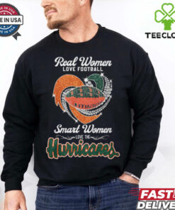Real Women Love Football Smart Women Love The Miami Hurricanes 2024 Shirt 3 Real Women Love Football Smart Women Love The Miami Hurricanes 2024 Shirt