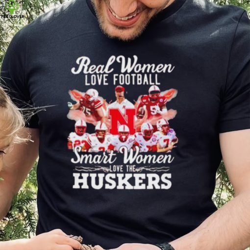 Real Women Love Football Smart Women Love The Nebraska Cornhuskers hoodie, sweater, longsleeve, shirt v-neck, t-shirt