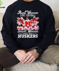 Real Women Love Football Smart Women Love The Nebraska Cornhuskers hoodie, sweater, longsleeve, shirt v-neck, t-shirt
