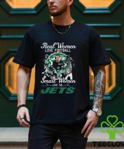 Real Women Love Football Smart Women Love The New York Jets Gameday Signatures Shirt